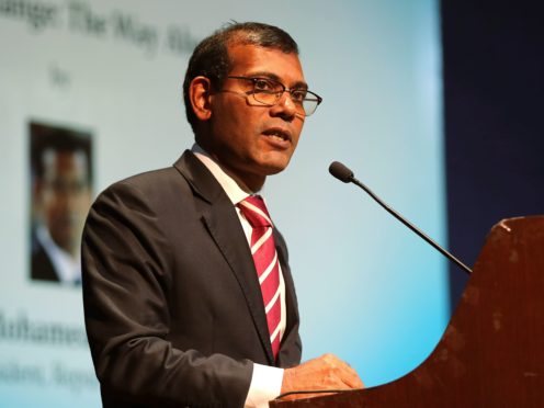 Mohamed Nasheed (AP)