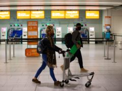 People have been departing on international flights (David Parry/PA)