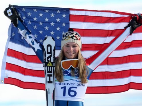 Skiing superstar Lindsey Vonn says athletes should be free to protest – but not on podiums (Andrew Milligan/PA)