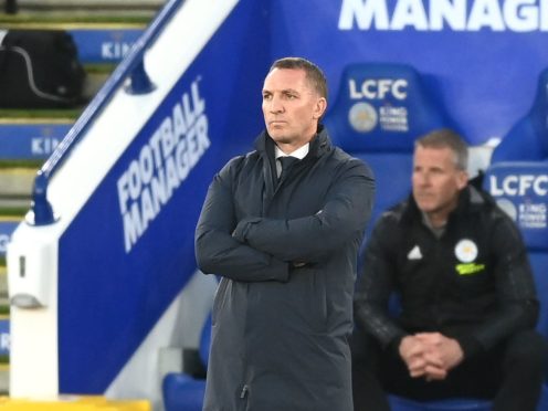 Brendan Rodgers (pictured) has added Boubakary Soumare to his Leicester squad (Michael Regan/PA)