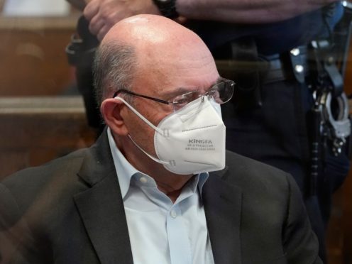 The Trump Organization’s Chief Financial Officer Allen Weisselberg appears in court in New York, Thursday, July 1, 2021. Weisselberg was arraigned a day after a grand jury returned an indictment charging him and Trump’s company with tax crimes. Trump himself was not charged. (AP Photo/Seth Wenig,Pool)