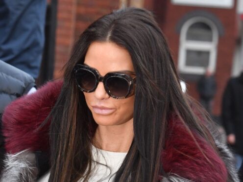 Katie Price (John Stillwell/PA)
