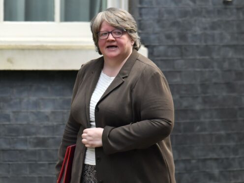 Therese Coffey said the fund will help vulnerable households (Dominic Lipinski/PA)