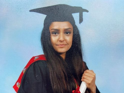 Sabina Nessa, 28, was found near the OneSpace community centre at Kidbrooke Park Road in the Royal Borough of Greenwich (Metropolitan Police)