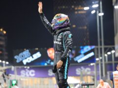 Lewis Hamilton will start on pole in Saudi Arabia (Giuseppe Cacace, Pool via AP)