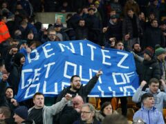 Rafael Benitez was sacked by Everton on Sunday (Joe Giddens/PA)