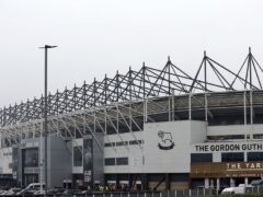 A deadline for Derby’s administrators to provide proof of funding has been extended by one month (Barrington Coombs/PA)
