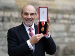 Actor Sir David Suchet after receiving his knighthood for services to drama and charity during an investiture ceremony at Windsor Castle (Steve Parsons/PA)