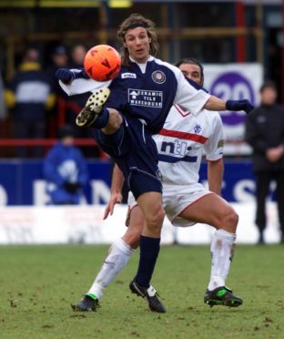 Caniggia starred for Dundee before joining Rangers.