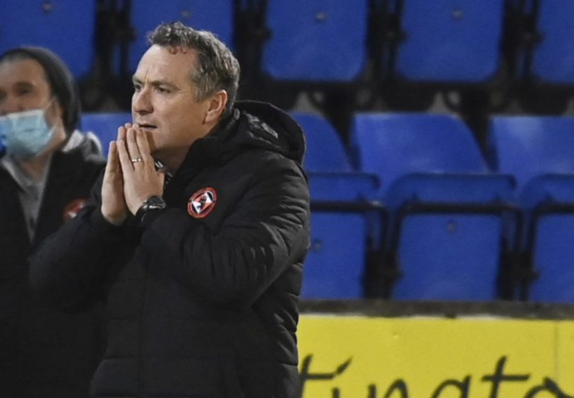 Dundee United gaffer Micky Mellon.