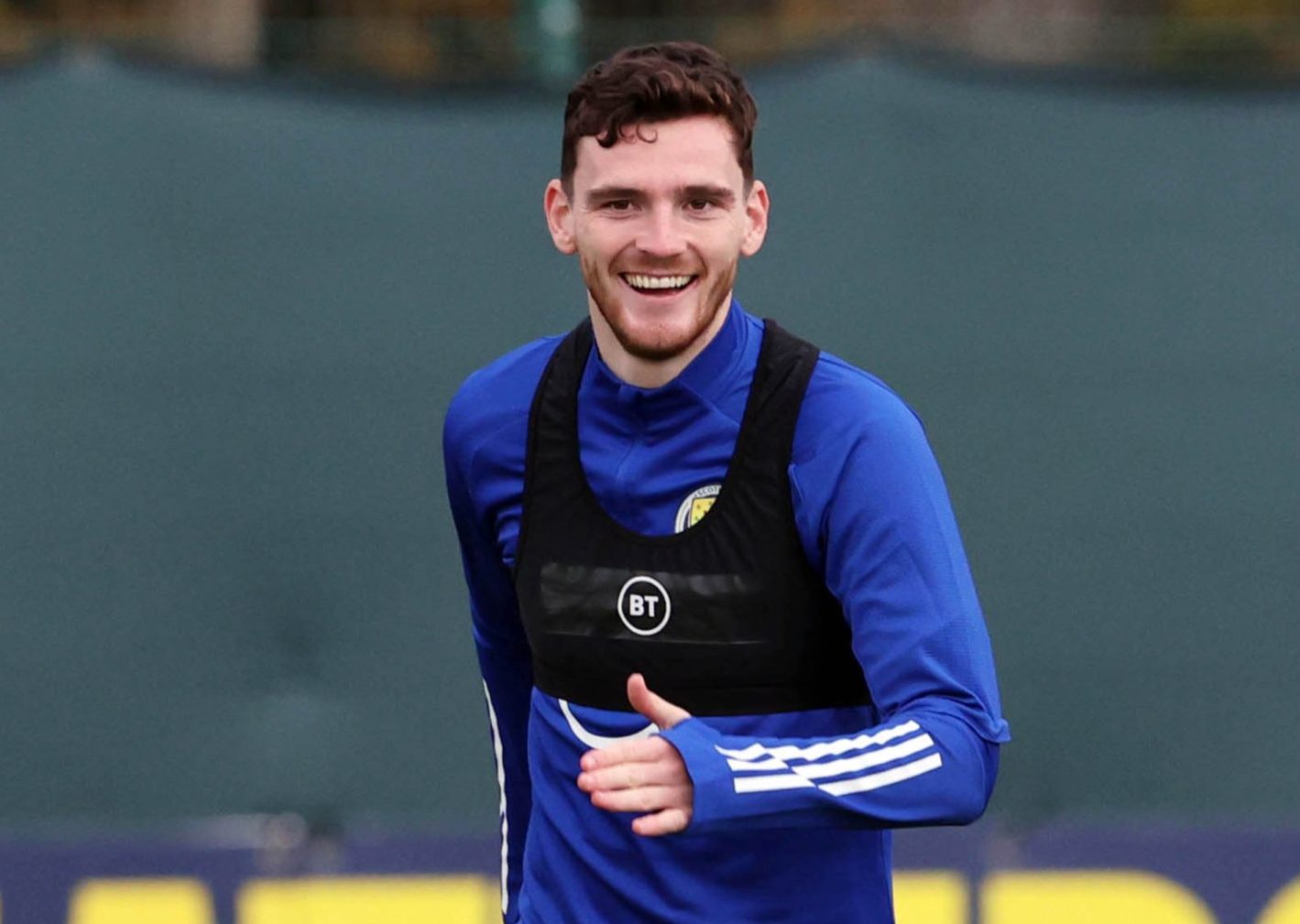 Scotland captain Andy Robertson.