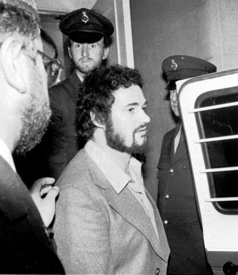 Yorkshire Ripper Peter Sutcliffe.