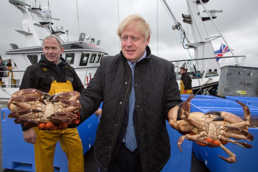 Boris Johnson Shetland