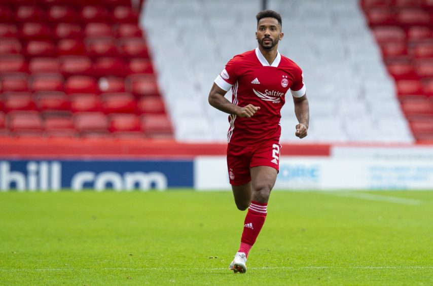 Aberdeen's Shay Logan.