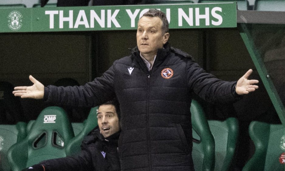 Dundee United manager Micky Mellon.