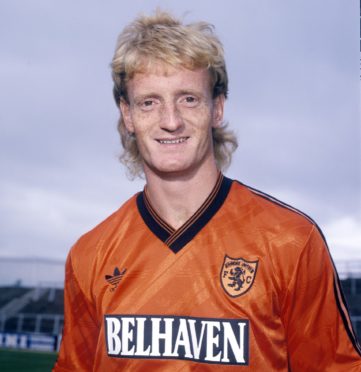 1988/1989: Dundee Utd's Dave Bowman.