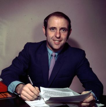 Jim McLean in his early days as a manager.