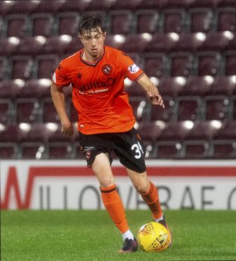 Ex-Dundee United kid Scott Banks in 2019.