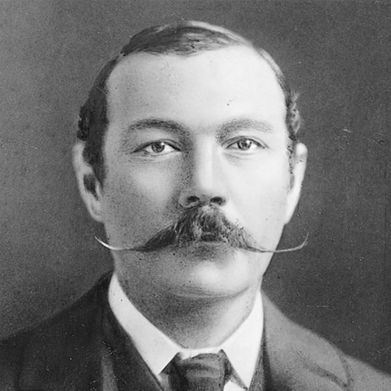 Sir Arthur Conan Doyle wrote a Sherlock Holmes story about early typewriters.