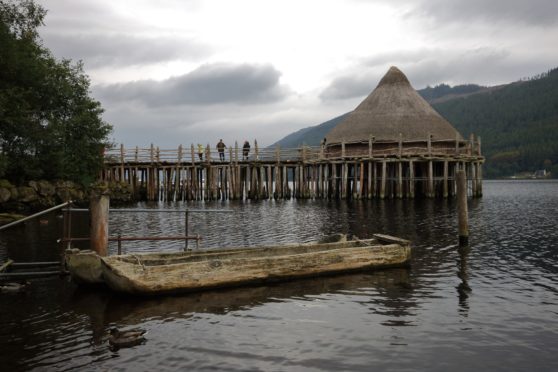 The reconstructed Crannog Centre