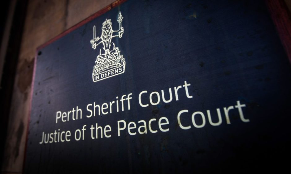 Perthshire funeral brawl trial