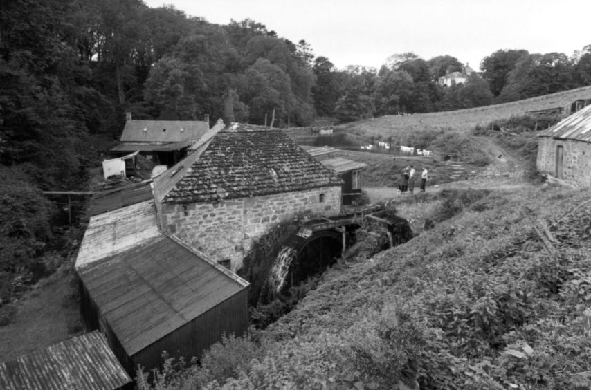 The Mill of Benholm in Kincardine, which was chosen by the BBC team filming the serial of Sunset Song.