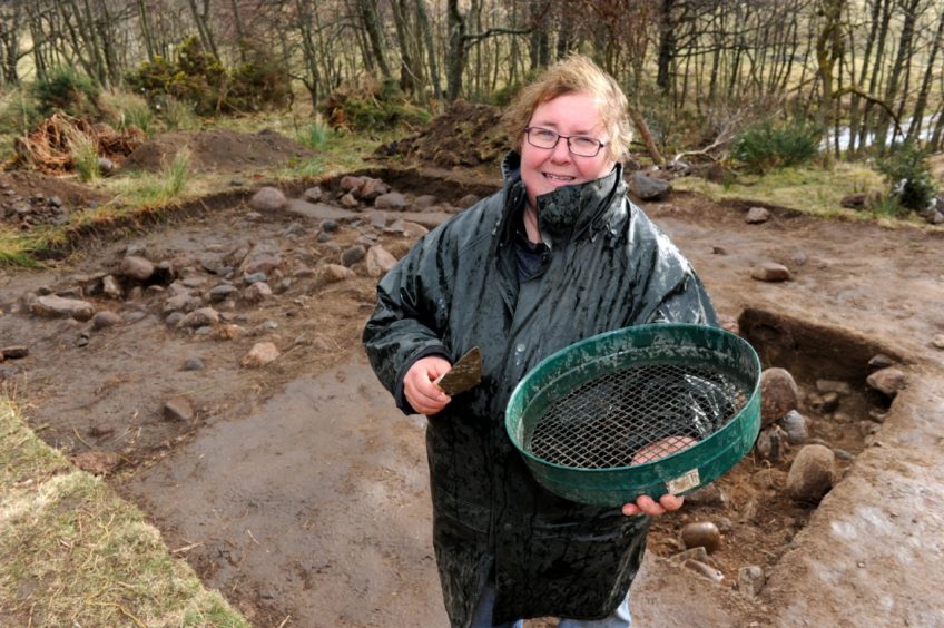 Archaeologist Ali Cameron.