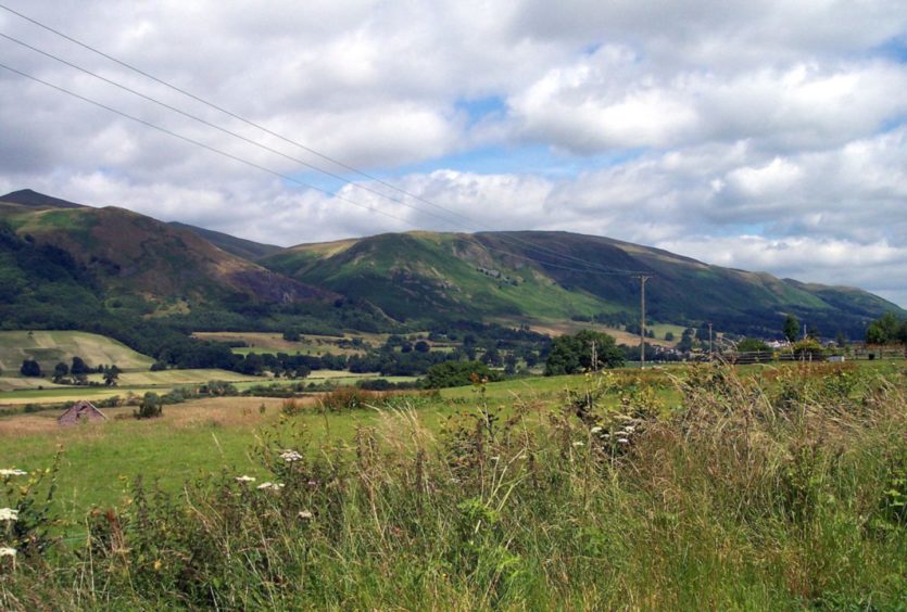 The Ochil hills