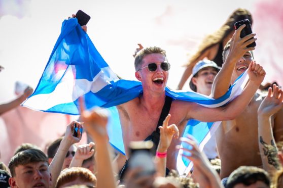 Music fans at TRNSMT.