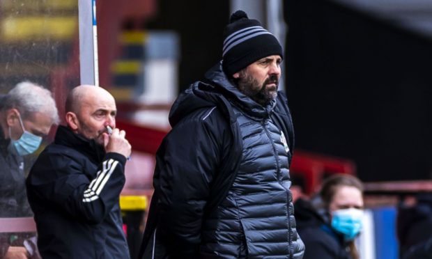 Cove Rangers manager Paul Hartley.