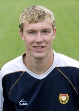 Kevin McDonald at Dundee in 2007/08.