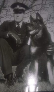 Dundee’s first police dog handler