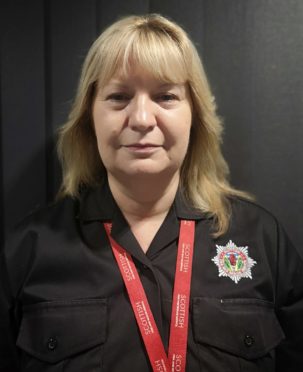Command and control operator Jackie Cargill.