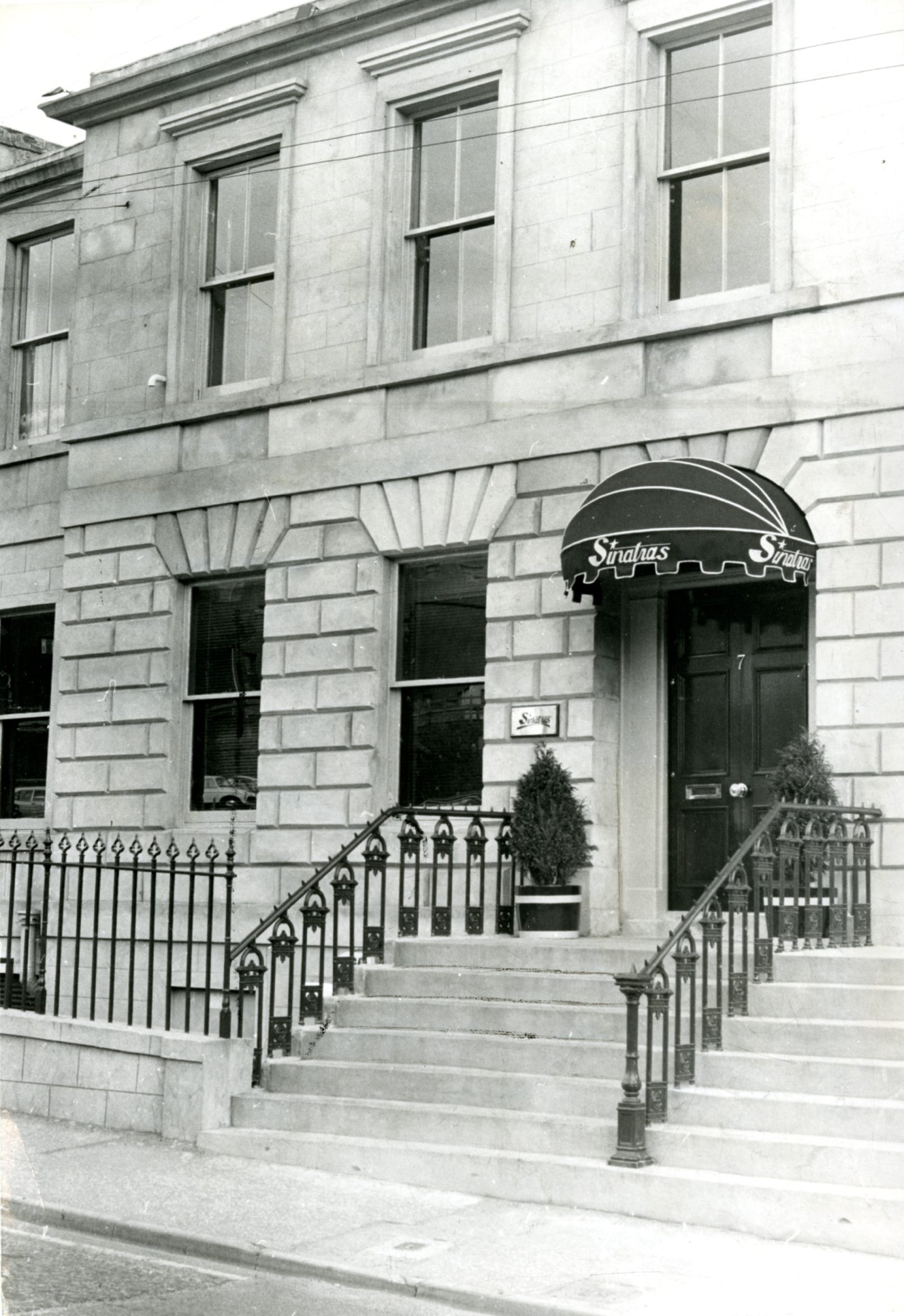 Sinatra's famous exterior which was visited by thousands of revellers over three decades