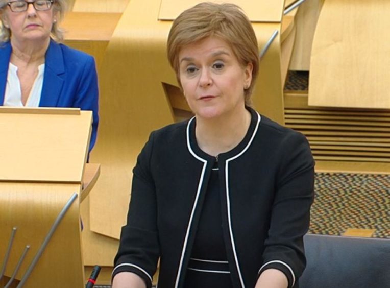 Nicola Sturgeon.