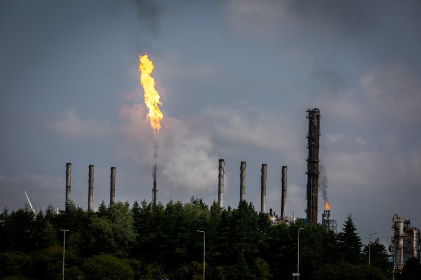 Mossmorran flaring.