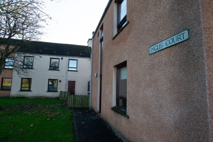 Inglis Court Edzell council