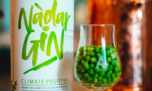 Nàdar Gin, the world's first 'climate positive' gin by Arbikie.