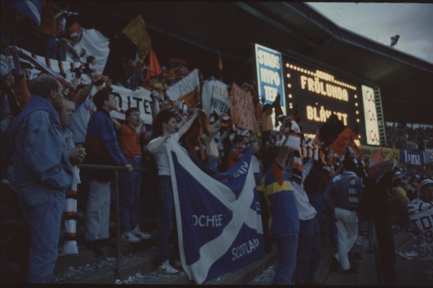 Dundee United Gothenburg 1987
