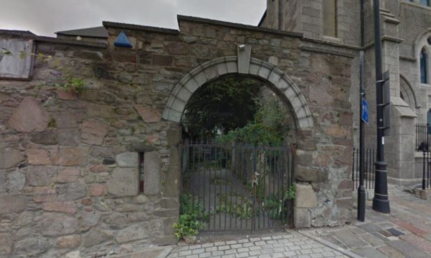 This image from Google Maps shows the plants growing out of the side wall, the top of which has now been knocked down.