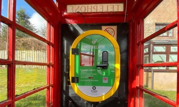 Rural Perthshire defibrillators