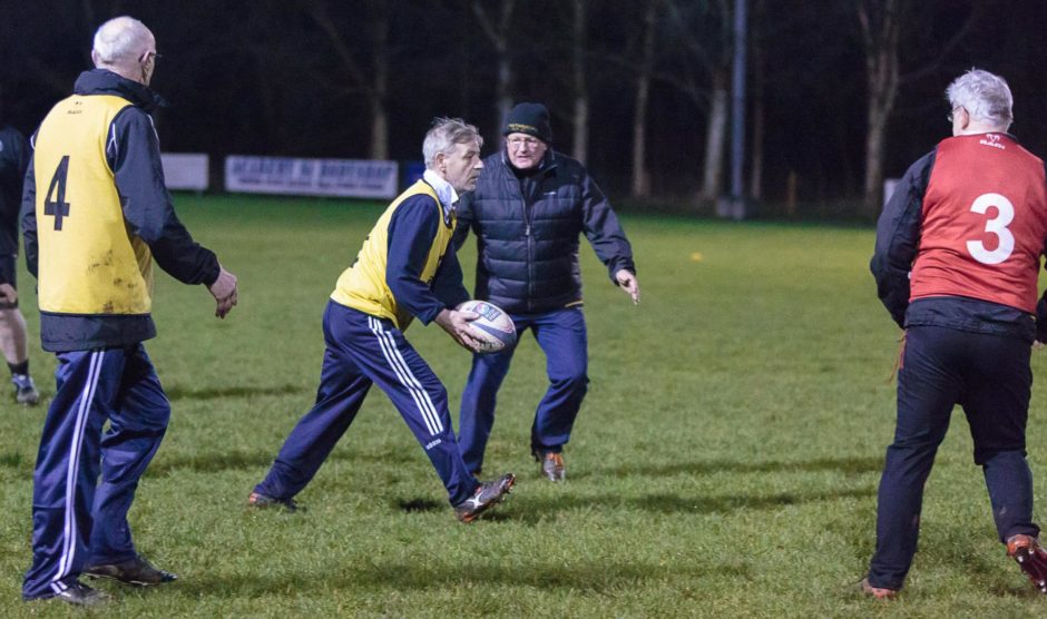 Forfar walking rugby resumes