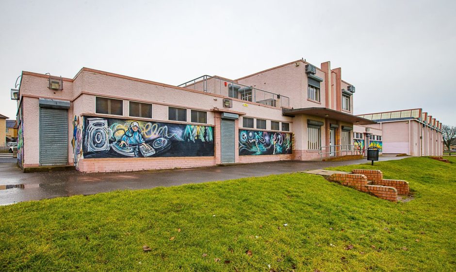 The Savoy Centre in Methil, which is one of the mass vaccination centres.