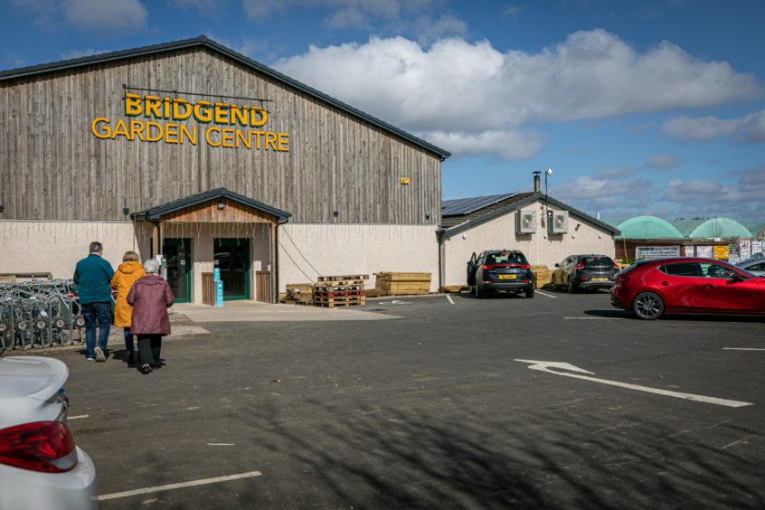 Garden centres reopen Tayside Fife