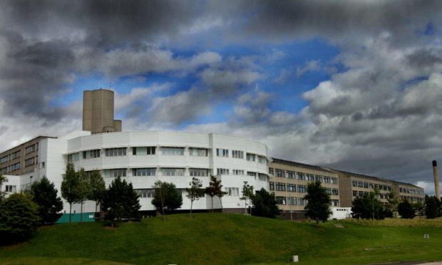 Ninewells Hospital, Dundee. 