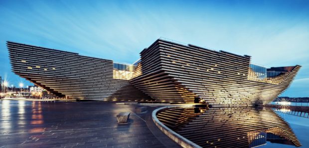 The V&A Dundee pictured in December 2017.