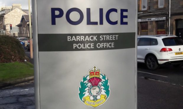 Perth police station sign