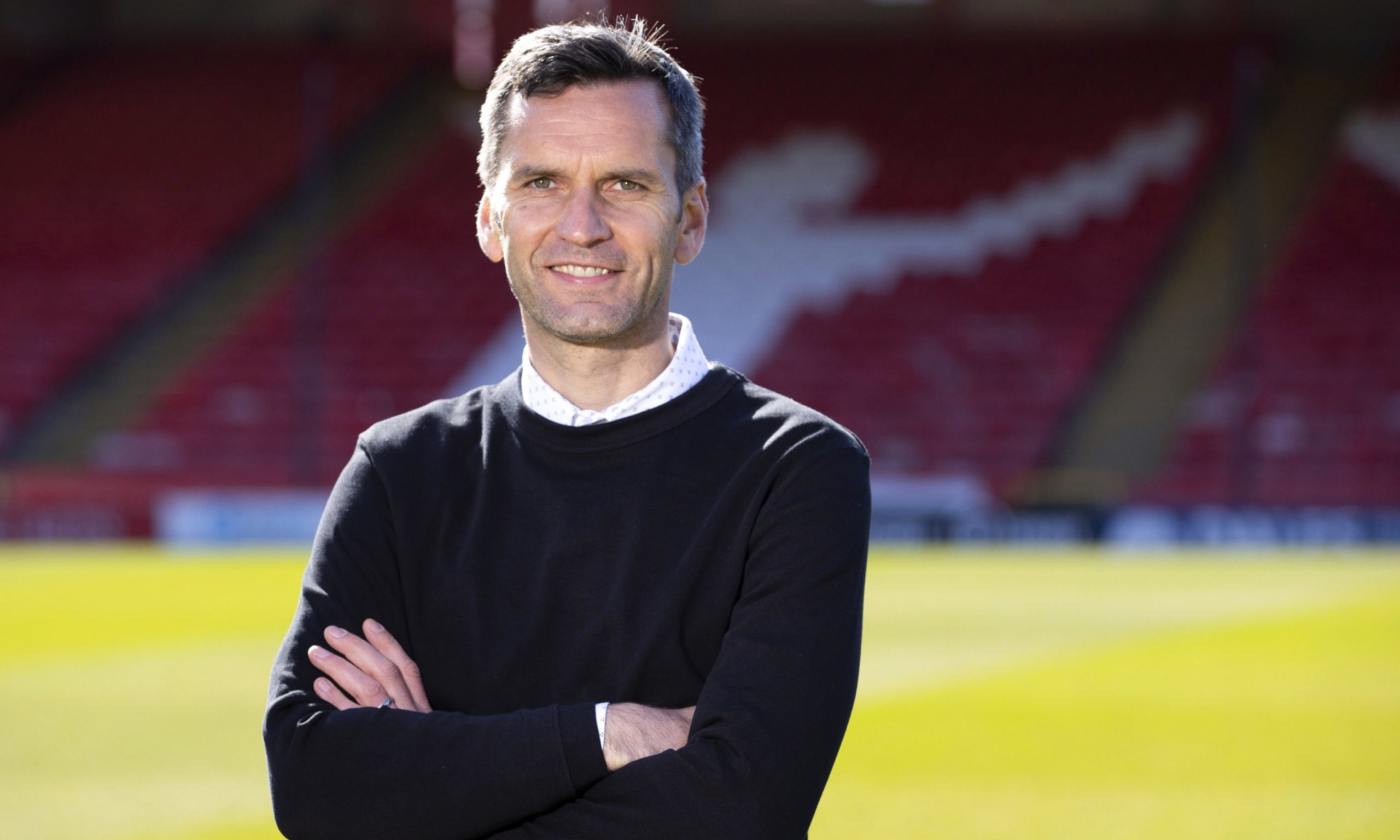 Aberdeen manager Stephen Glass.