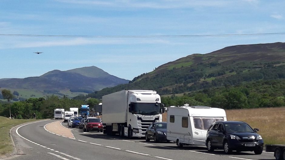 a9 Calvine crash court