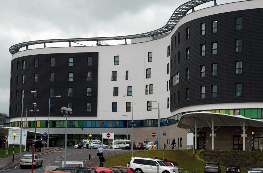 Victoria Hospital in Kirkcaldy.